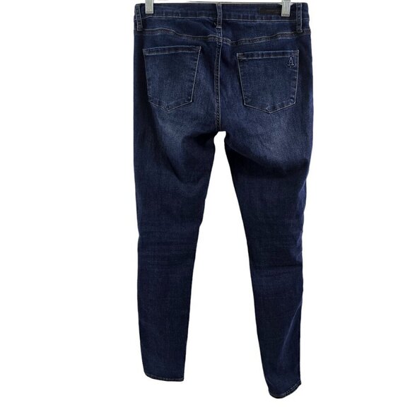 Articles of Society Women’s Skinny Leg Blue Dark Wash Mid Rise Jeans - Size 27 - Picture 2 of 16